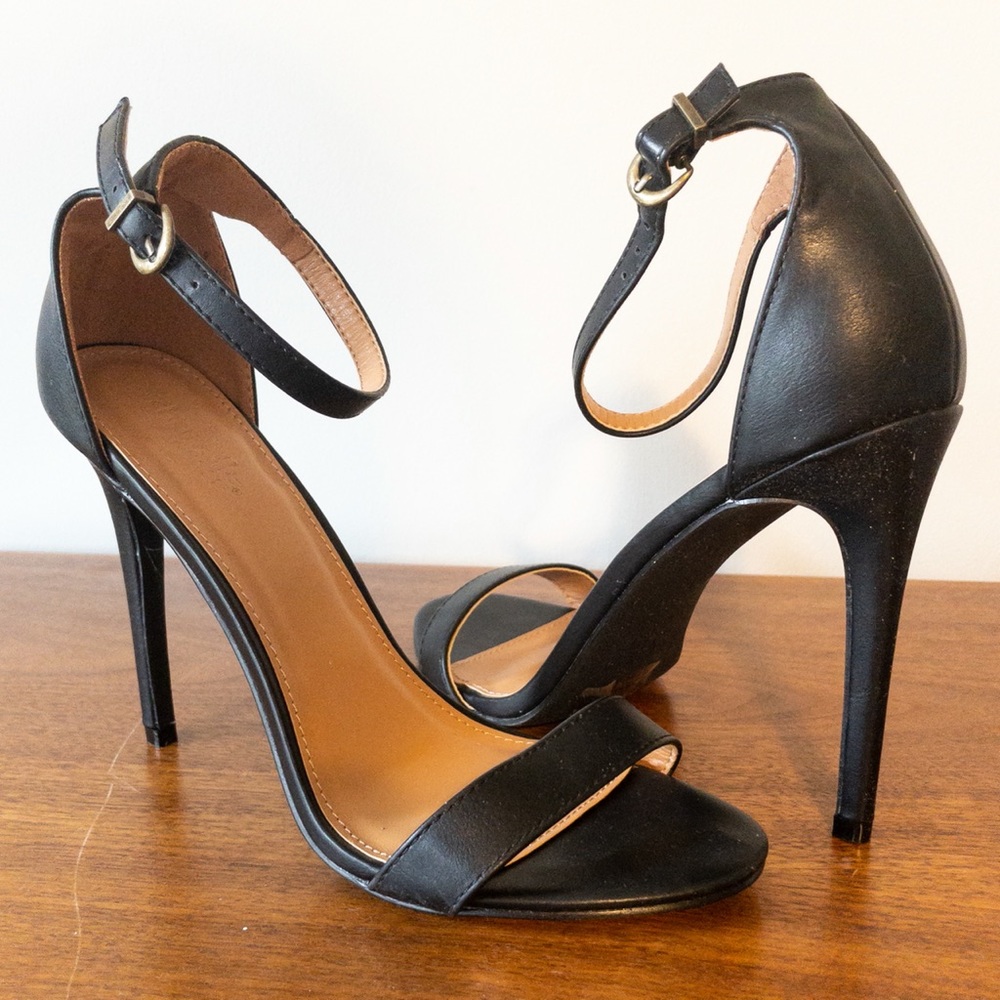 Black Sky High Heels